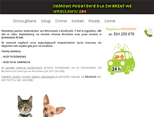 Tablet Screenshot of domowywet.pl